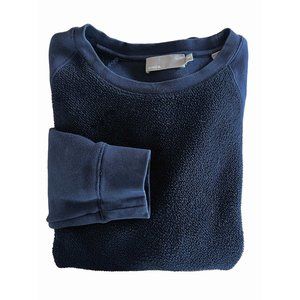 Vince Heavy Fleece Sweatshirt in Navy